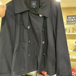 Gap Navy Blue Peacoat